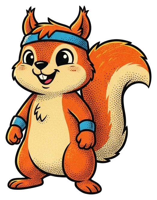 Dashy standing and smiling
